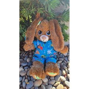 Build A Bear Brown Bunny Plush How to Train Your Dragon Sleeper Toothless Blue